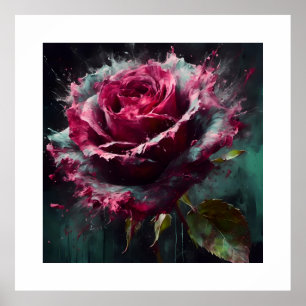 Poster Rose Enigmatic Baccara