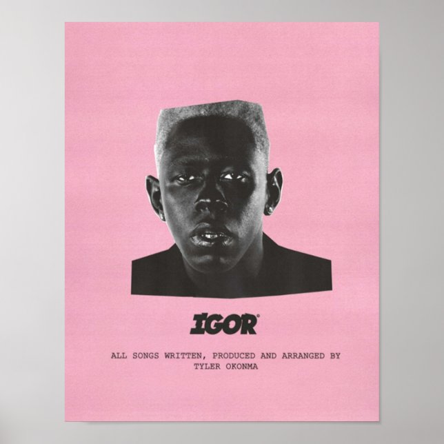 POSTER ROSE IGOR (Devant)