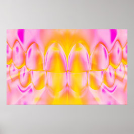 Poster rose Orthodontiste Dentiste