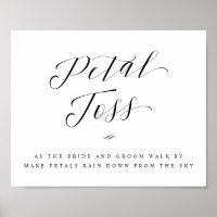 Rose Petal Toss Envoyer Désactiver Calligraphie Ma