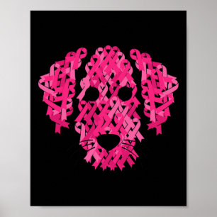 Poster Rose Ribbon Dog