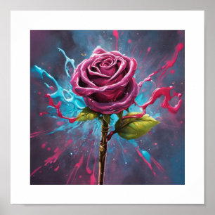 Poster Rose rose