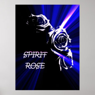 Poster rose spirituel