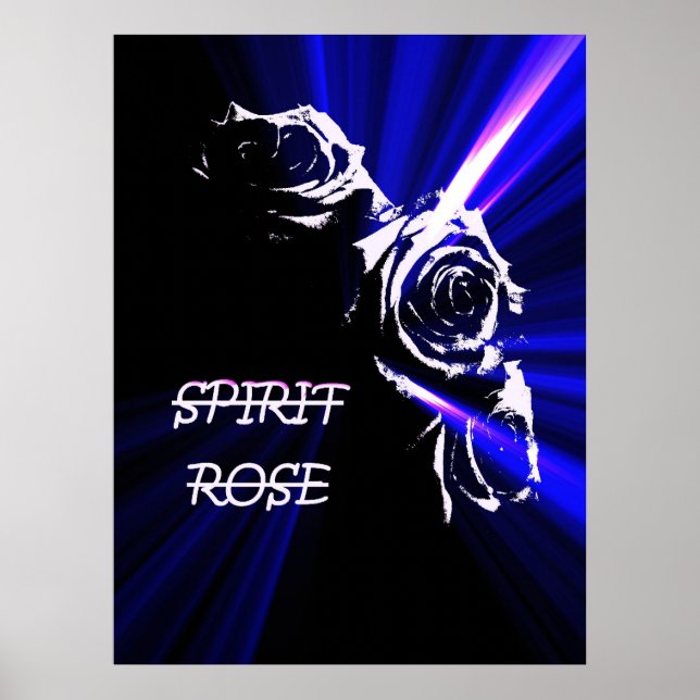 Poster rose spirituel (Devant)