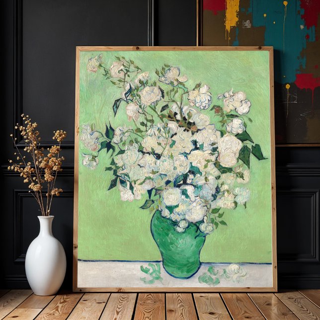 Poster Rose, Vincent van Gogh (Créateur téléchargé)