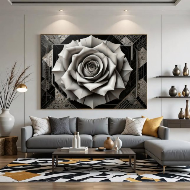 Poster Roses de Lumière Brisée (Créateur téléchargé)