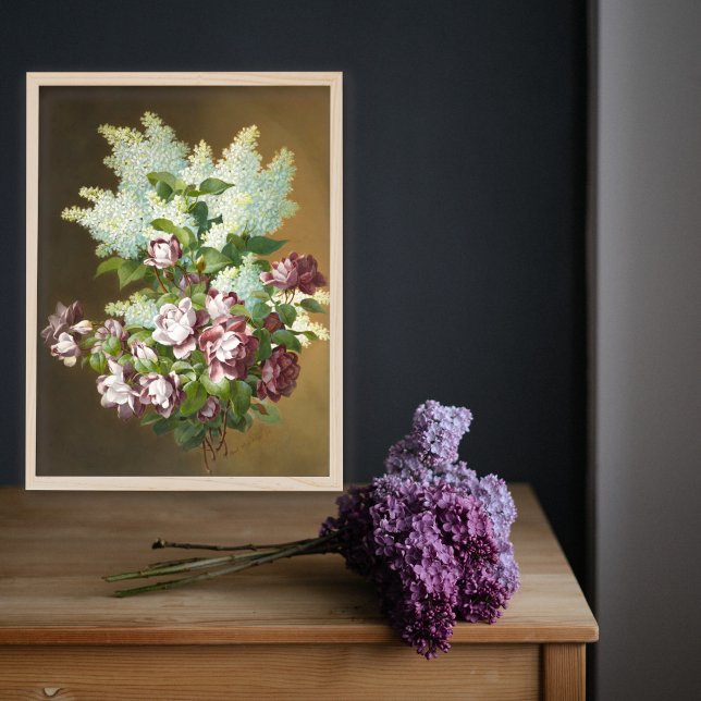 Poster Roses et Lilacs (Créateur téléchargé)