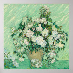 Poster Roses par Vincent Van Gogh