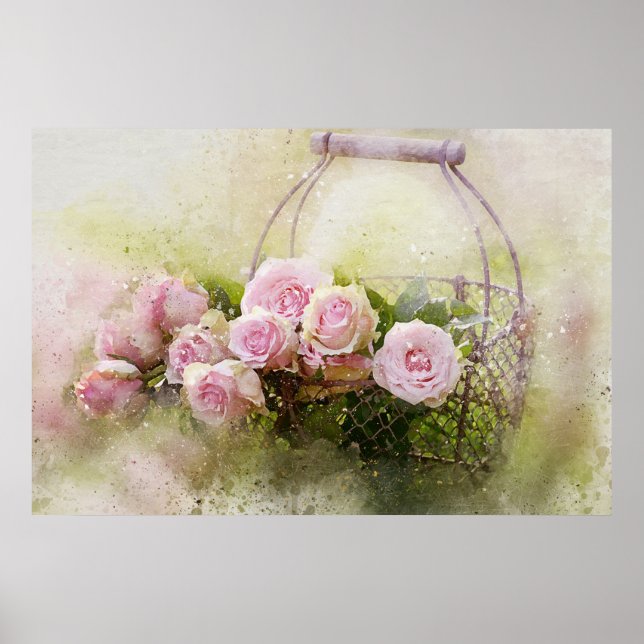 Poster Roses Roses Roses Roses Roses Roses Roses Roses Ch (Devant)