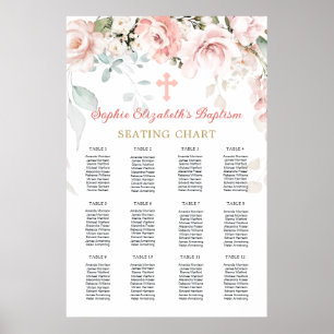 Poster Roses Roses Roses Roses Roses Rouge Baptême croisé