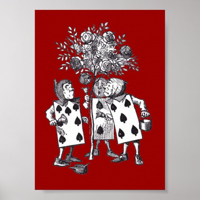 Poster Roses Wonderland (Devant)