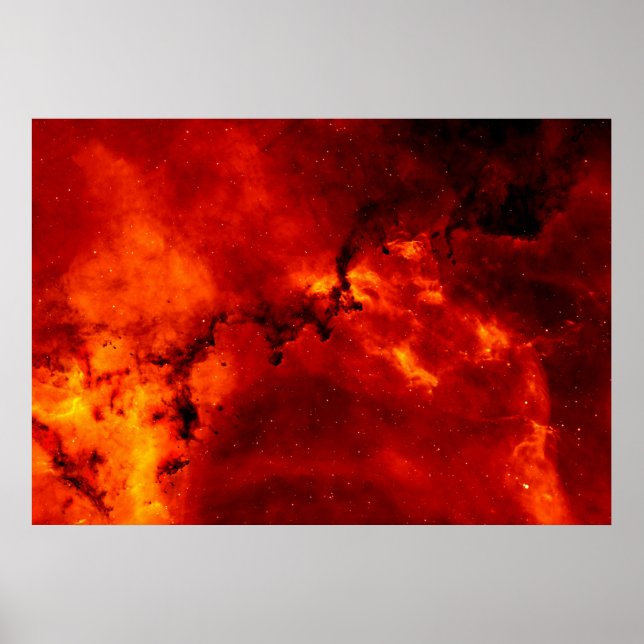 Poster Rosette Nebula Photo (Devant)