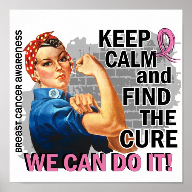 Poster Rosie Gardez le calme Cancer du sein.png (Devant)