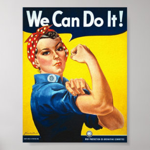 Poster Rosie le Riveter