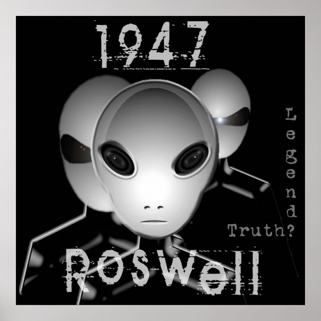 Poster Roswell 1947 (Devant)