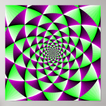 Rotation de l'effet d'illusion optique