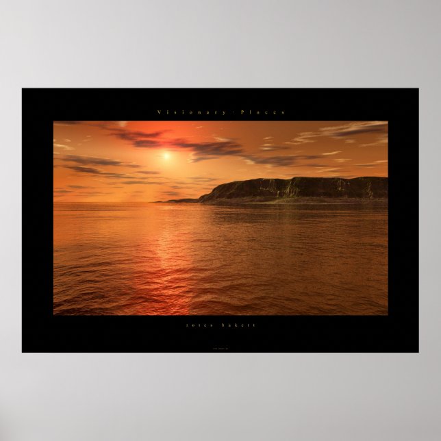 Poster rotes bukett (Devant)