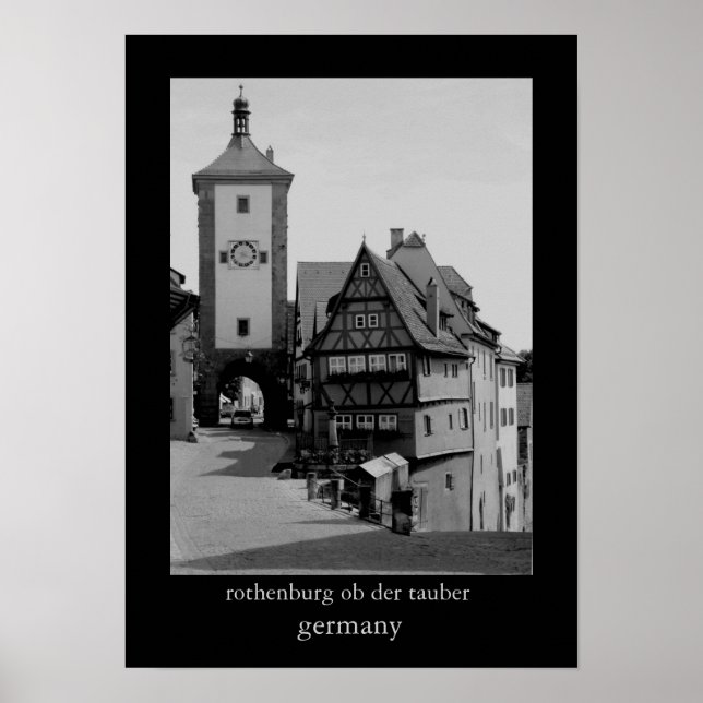Poster rothenburg (Devant)