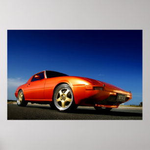 Poster Rotor Mazda RX7