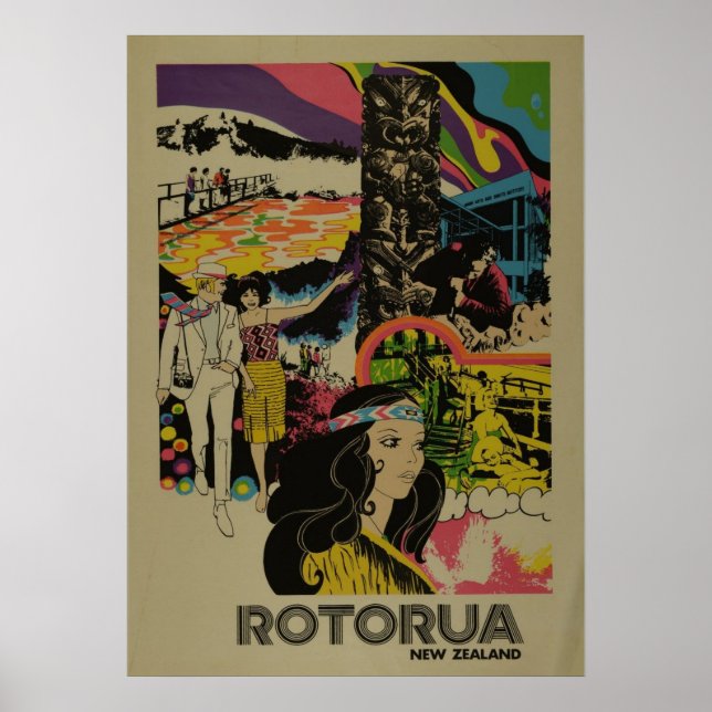 POSTER ROTORUA (Devant)