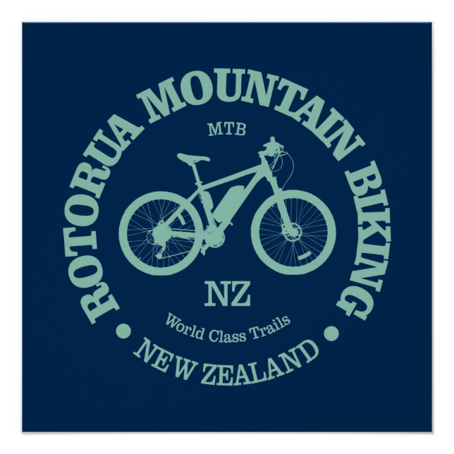 Poster Rotorua (MTB) (Devant)