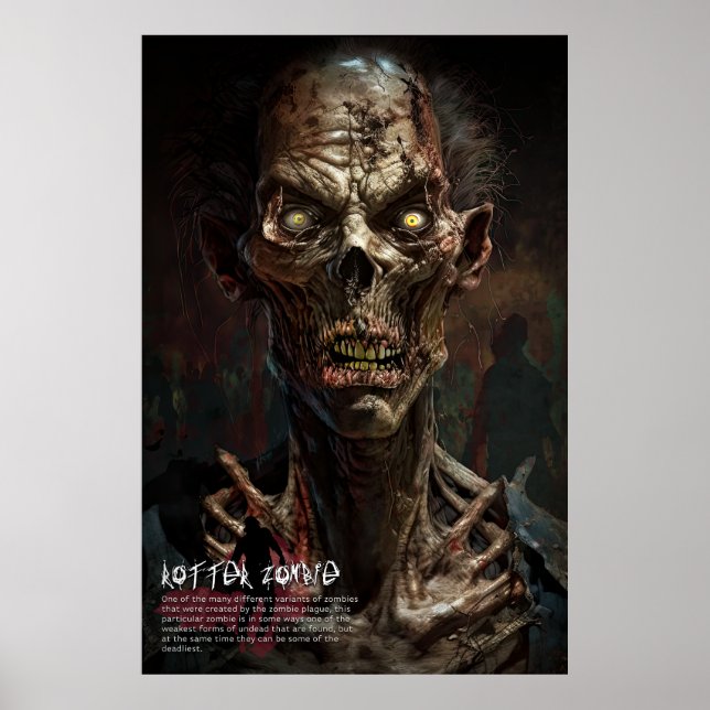 Poster Rotter Zombie - (Devant)