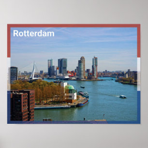 Poster Rotterdam - La Pays-Bas