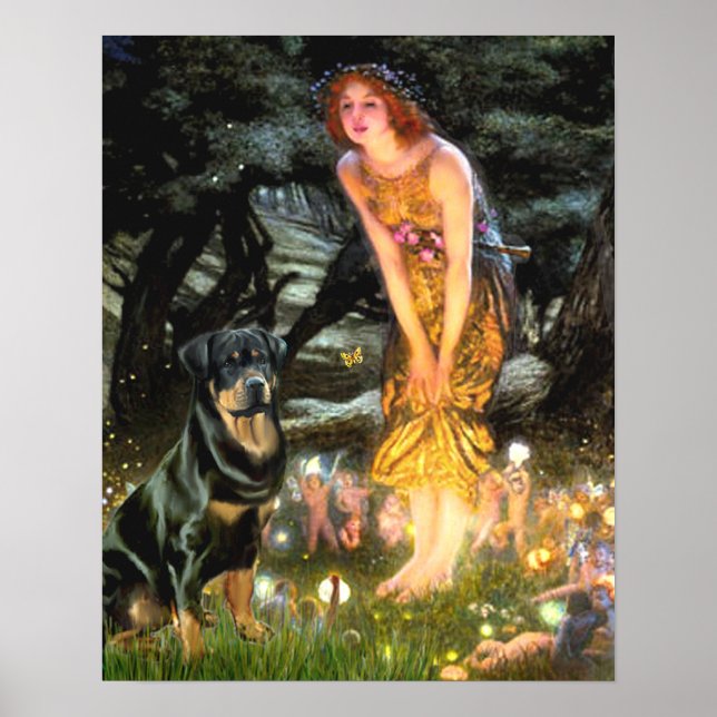 Poster Rottweiler (#3) - Mid Eve (Devant)