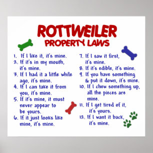 POSTER ROTTWEILER PL2