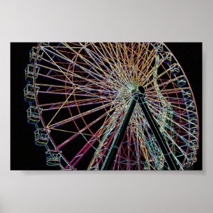 Poster Roue à roulettes