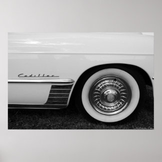 Poster Roue Cadillac