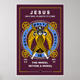 Poster Roue dans la roue Cherubim