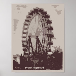 Poster Roue de Ferris, Vienne 1939
