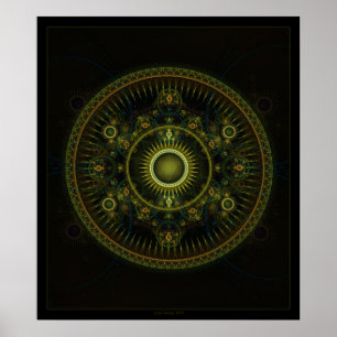 Poster Roue de Magick de Metatron