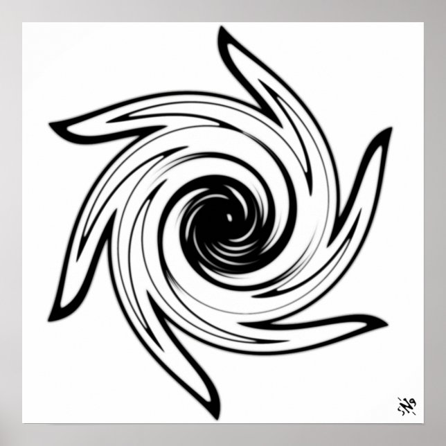 Poster Roue de vie (Devant)