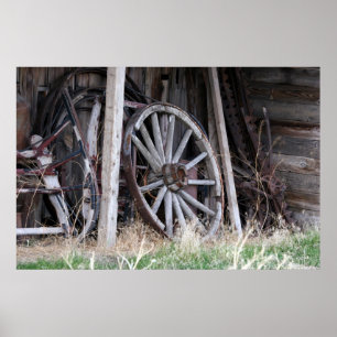 Poster Roues antiques