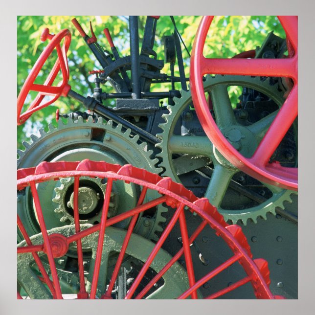 POSTER ROUES D'ACIER # 11 (Devant)