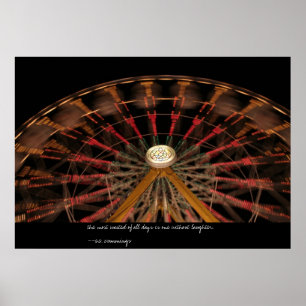 Poster Roues en mouvement