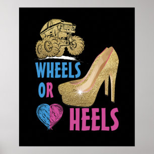 Poster Roues ou talons votre maman aime vous Genre Révéle