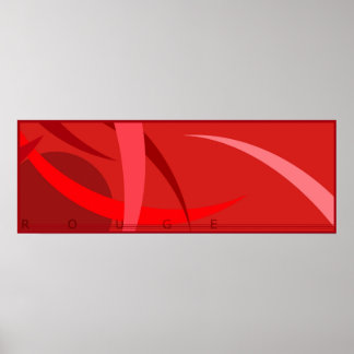 Poster rouge