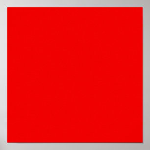 Poster Rouge Arc-en-ciel