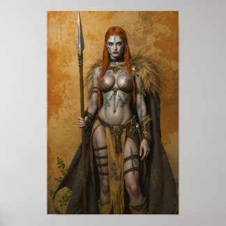 Poster Rouge Chaud