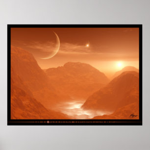 POSTER ROUGE DE LA TEMPÊTE 2065