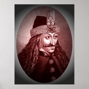 Poster Rouge de Vlad Ţepeş