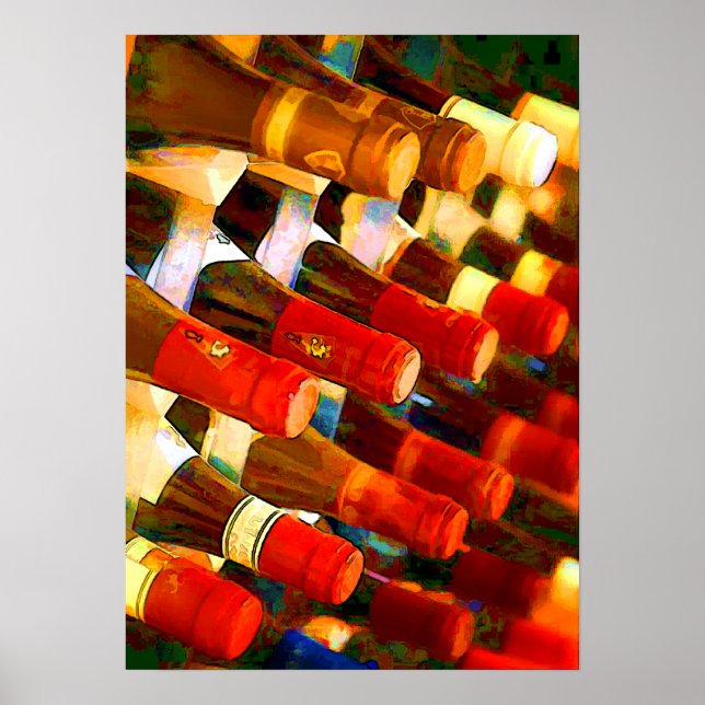 Poster Rouge ou blanc (Devant)