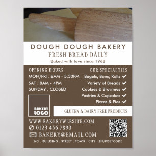 Poster Roulette et pâtisserie, boulangeries, boulangerie