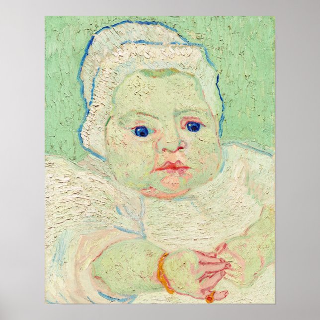 Poster Roulin Baby (1888) par Vincent Van Gogh (Devant)