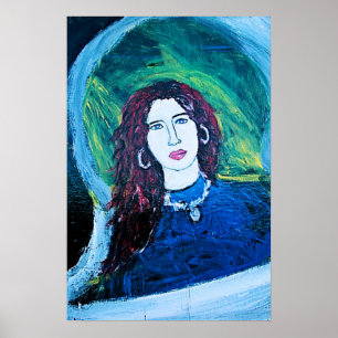 POSTER ROUMANIE ROUGE