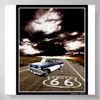 Poster route 66