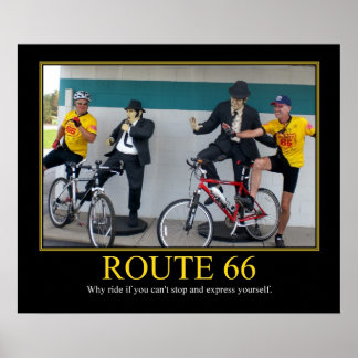 Poster Route 66 : Blues Brothers